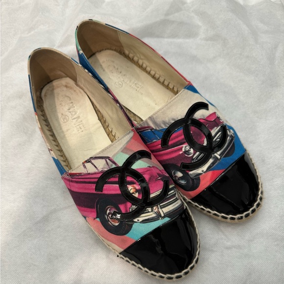 Chanel Espadrilles- Cuba edition. Size EU 40. Multicolor. Good condition. - Picture 1 of 6